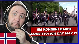 17 Mai 2018 HM Kongens Garde  His Majesty the Kings Guard  Constitution Day May 17 Reaksjon 🇳🇴 [upl. by Airamanna]