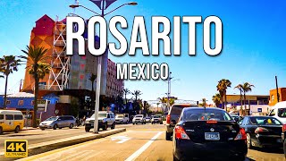 Driving Through Rosarito Mexico 4K  Rosarito 2022  Baja California [upl. by Marcella961]