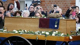 Richard IIIs coffin goes on public view [upl. by Shermie395]