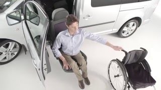 Wheelchair transfer to car with seat lift [upl. by Honor]