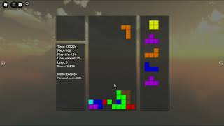 Playing roblox tetris [upl. by Nemajneb]