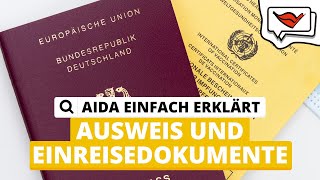 Ausweis und Einreisedokumente  AIDA einfach erklärt 💡 [upl. by Blodgett]