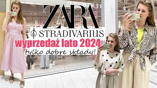 MIERZYMY WYPRZEDAŻE ZARA I STRADIVARIUS  DOBRE SKŁADY  LATO 2024 [upl. by Eniwtna]