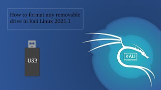 How to format any removable drive in Kali Linux 20211  By Shourya Pratap  The Hackers Network [upl. by Epifano]