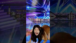 America’s Got Talent Girl in dog agt talent americasgottalent funny [upl. by Murray]