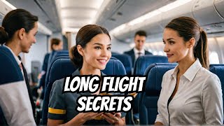 FLIGHT Attendant Reveals Top Tips for LONGEST Flights [upl. by Emlynn]