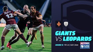 Highlights  Huddersfield Giants v Leigh Leopards  2024 Betfred Super League Round 12 [upl. by Xella]