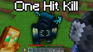 one hit kill every mob minecraft 121 update [upl. by Aydin]