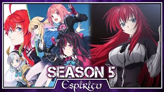 High School DxD Season 5 Updates Situation amp Drama Over Side Story [upl. by Norag]