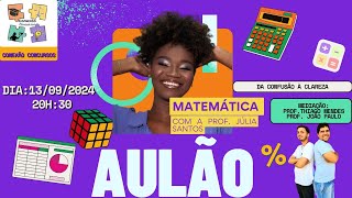 Aulão de Matemática para o Concurso de Santa Luzia [upl. by Atilamrac]