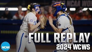 UCLA vs Alabama 2024 Womens College World Series  FULL REPLAY [upl. by Holli]