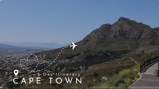 5Day Cape Town Itinerary How I Spend Time in My Favorite City [upl. by Bay573]