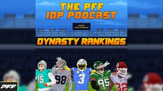 2024 IDP Dynasty Rankings  PFF Fantasy Pod [upl. by Erait]