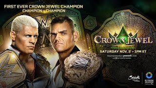 Crown Jewels War Cody Rhodes Vs Gunther Champion Vs Champion Match 2024  Explained Hindi [upl. by Haywood]