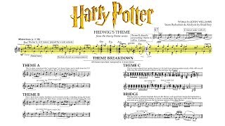 quotHedwigs Themequot  Harry Potter Score Reduction amp Analysis [upl. by Harrington]