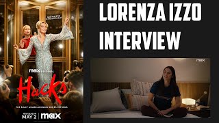 Lorenza Izzo Interview  Hacks S3 HBO MAX [upl. by Ynalem]