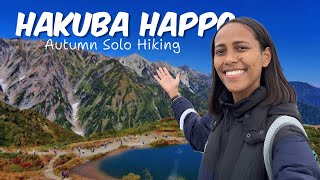 Solo Hiking Hakuba Happo Alps  Happo Pond  Autumn 2024 🍂 [upl. by Reider609]