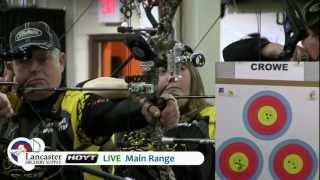 Saturday 4pm Qualifying  Main Range  2013 Lancaster Archery Classic [upl. by Gertruda]