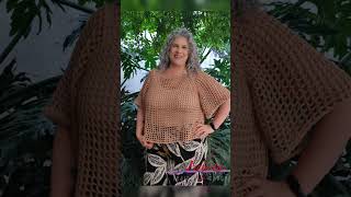 Modelos en crochet XL para tejer y lucir en verano FabytaTejidosCrochet [upl. by Barolet]