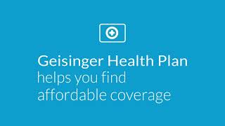 Health Insurance 101 with Geisinger Health Plan Affordable Coverage Options Explained [upl. by Louis919]