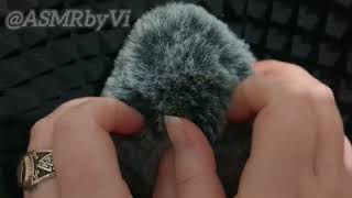 ASMR Fluffy Mic Scratching  No Talking [upl. by Atronna]