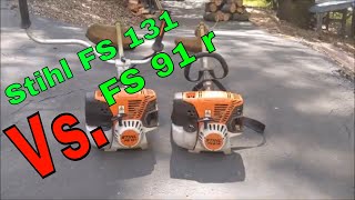 Stihl FS 131 vs FS 91 R Which Weed Eater is Right For You [upl. by Corabella326]