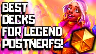 Best Hearthstone Decks After The Nerfs In Deepholm [upl. by Lyred]