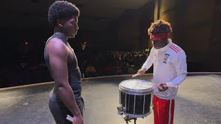 Drummer Faceoff Rounds  PUPEL Foundation Drumline Competition [upl. by Kelci109]