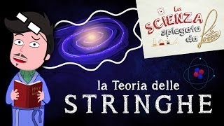 La Teoria delle Stringhe  BREVE CARTONE ANIMATO [upl. by Ardnat]