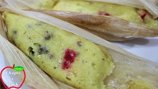 Tamales Dulces y Suavecitos con Mantequilla y ¡Un Relleno Sensacional 😋  Chapis y Hack [upl. by Ecydnak]