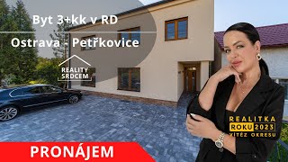 Pronájem bytu se zahradou a terasou 3kk 88 m2 v rodinném domě Petřkovice Ostrava [upl. by Saloma280]