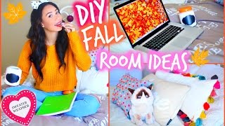 Make your Room Cozy for Fall DIY Room Decorations For Cheap  MyLifeAsEva [upl. by Wadesworth]