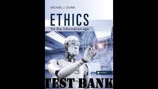 Test Bank For Ethics For The Information Age 8th Edition BY Michael J Quinn [upl. by Bullis700]