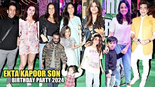 Ekta Kapoor Son Birthday Party 2024  Shilpa Shetty Anita Hassanandani Neha Dhupia Sakshi Tanwar [upl. by Narmak]