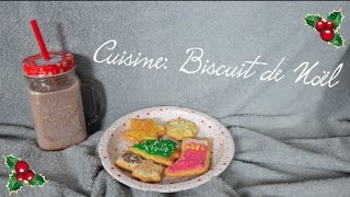 Cuisine Des biscuits pour Noël 😋 🎄 [upl. by Adiam9]