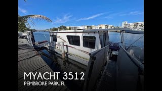 SOLD Used 2001 Myacht 3512 in Hallandale Beach Florida [upl. by Golding]