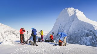 Narvik Ski Touring Arctic Norway [upl. by Adner]