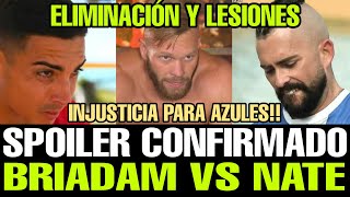 SPOILER CONFIRMADO ¿BRIADAM ELIMINA A NATE INJUSTICIA CON YORIDAN Exatlón All STAR EEUU CAPITULO 83 [upl. by Ric]