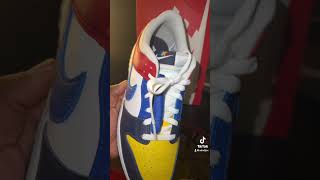 Nike Dunk Low COJP What The🟠🔴🔵 BIG W‼️ youtubeshorts sneakers nikeshoes nikedunk [upl. by Adnahcir]