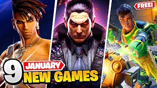 9 New Games January 2 FREE GAMES [upl. by Previdi]