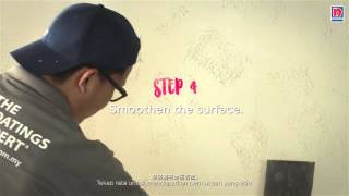 How To Paint Travertino Effect With Nippon Momento Designer Series  Special Effects Paint [upl. by Dagall]