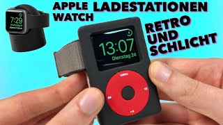 RETRO amp SCHLICHT  2 Apple Watch Ladestationen von Elago im Test REVIEW [upl. by Detta]