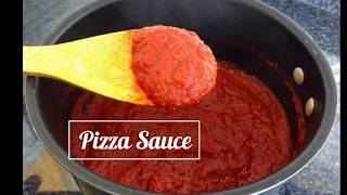 Pizza Sauce Recipe  Homemade Pizza Sauce Easy by HUMA IN THE KITCHEN [upl. by Atteuqehs]