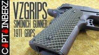 1911 VZGrips Simonich Gunner Grips [upl. by Del424]