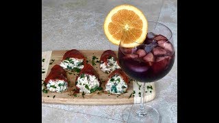 How to Make Red Sangria  Spanish Tuna Stuffed Piquillo Peppers [upl. by Neelya]