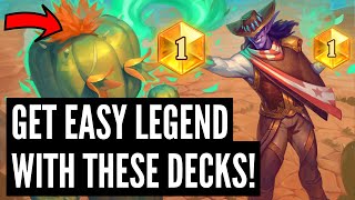 The 5 BEST DECKS to get LEGEND in Standard and Wild in 2024 [upl. by Zigrang]