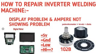 Inverter welding HOW TO REPAIR INVERTER ELECTRIC WELDING MACHINE  DISPLAY SETTING amp PROBLEM TIPS [upl. by Linn]