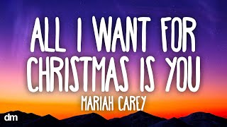 Mariah Carey  All I Want for Christmas Is You Lyrics [upl. by Landahl]