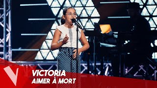 Louane – Aimer à mort ● Victoria  Blinds  The Voice Kids Saison 2 [upl. by Sulecram783]