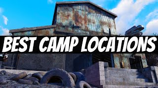 TOP 5 Camp Locations  Fallout 76 Camp Builds [upl. by Paske]